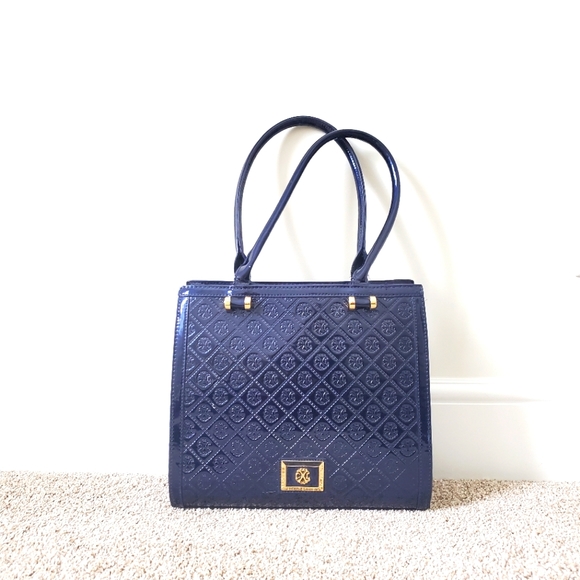 Christian Lacroix Navy Purse - Picture 1 of 1